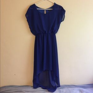 Blue Greek Goddess Dress