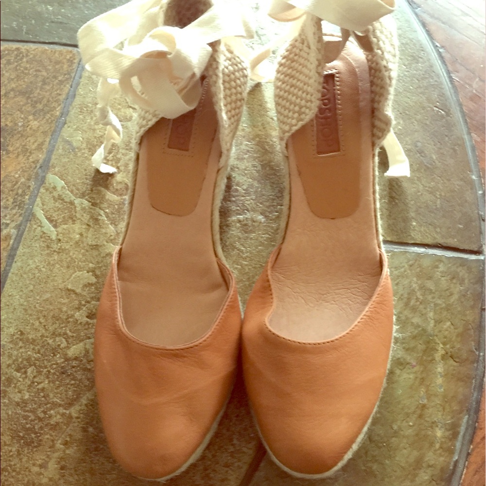 espadrille heels/wedges