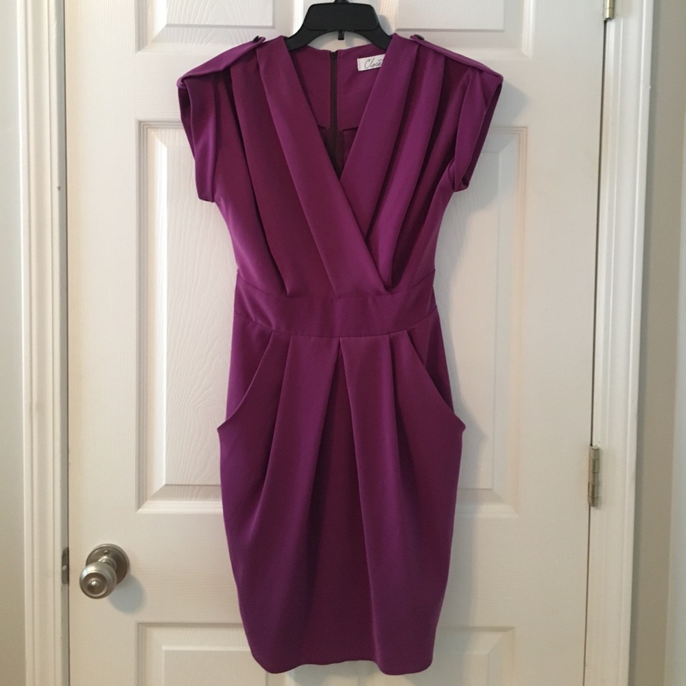 NEVER WORN! BEAUTIFUL Purple Dress!