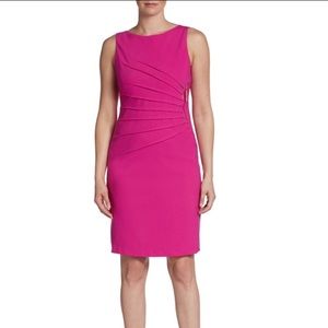 NWT Ivanka Trump Hot Pink Size 12 Ponte Dress💕
