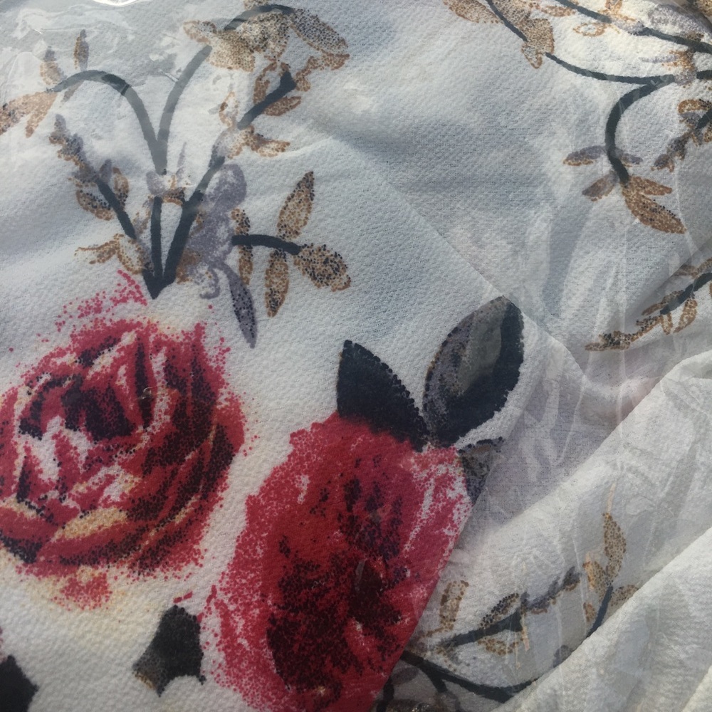 ▪️maxi off shoulder floral dress - Picture 4 of 5
