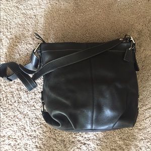 Coach medium hobo-style shoulder bag.