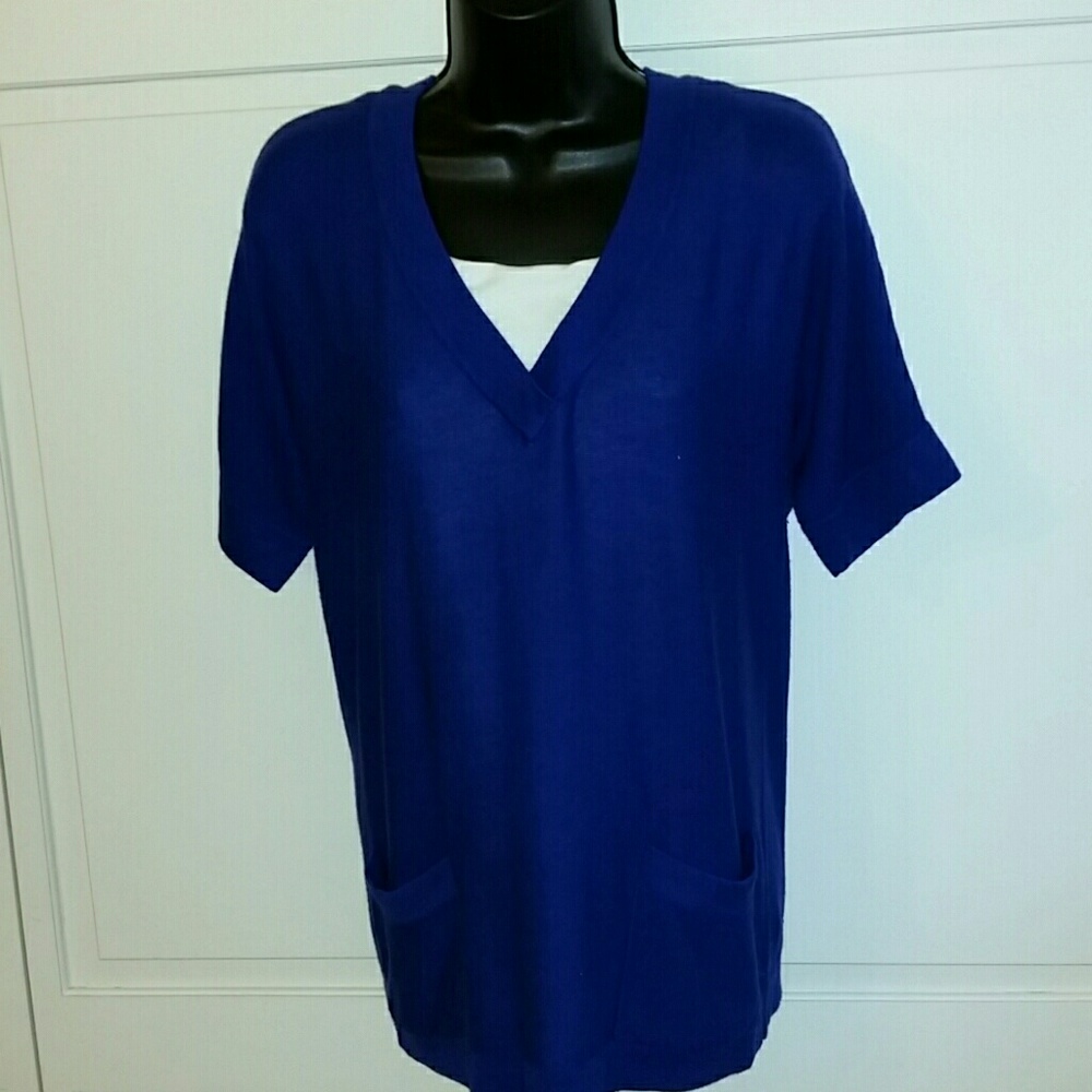 Chico's Cobalt Blue Sweater
