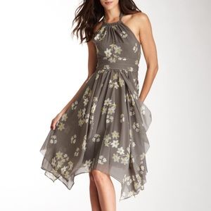 Halter Style Floral Dress