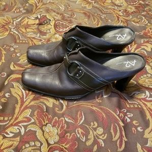 👠Aerosoles A2 Brown Mule