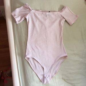 Off the shoulder bodysuit
