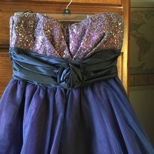 Purple and blue formal dress 💙💜