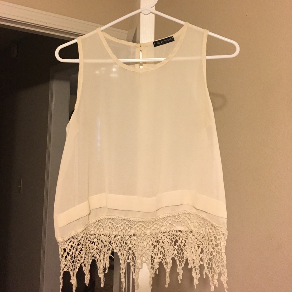Cute see through tank!