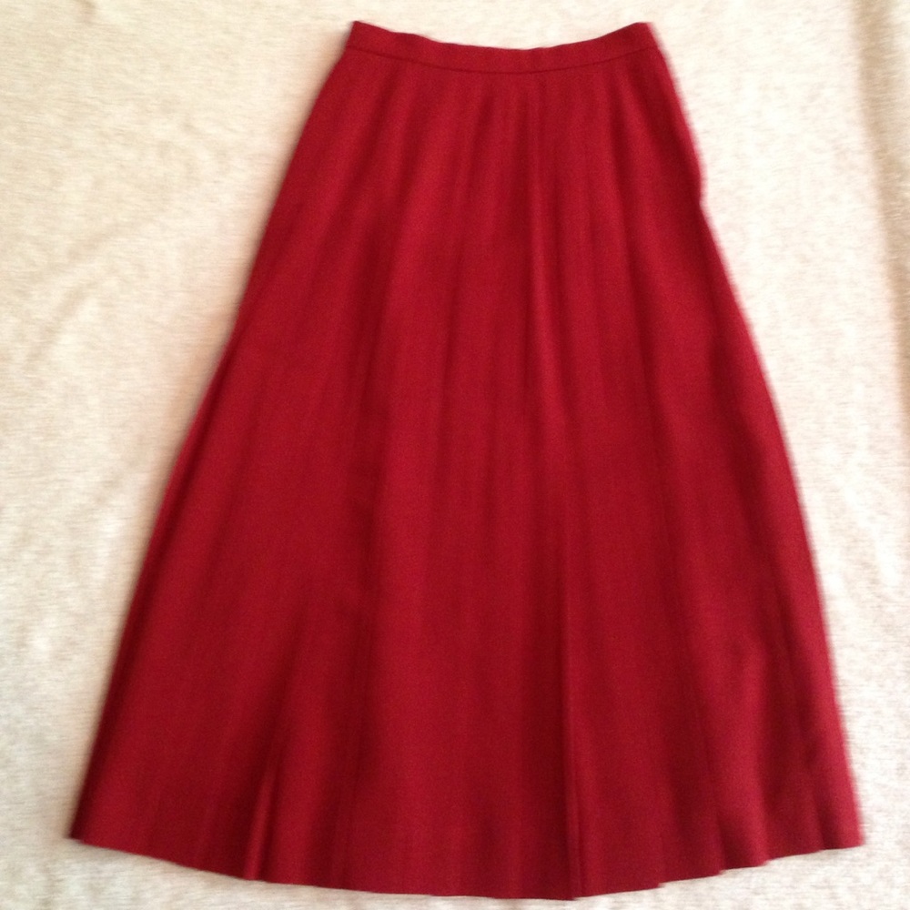Burberry Pleated long skirt
