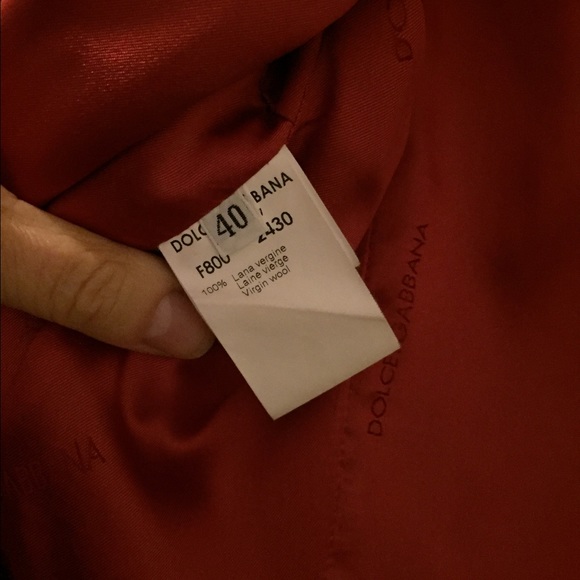 Dolce & Gabbana 100% virgin wool blazer - Picture 5 of 5