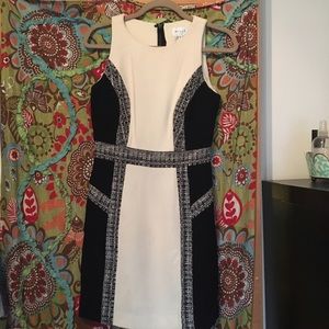 Black and white Milly dress