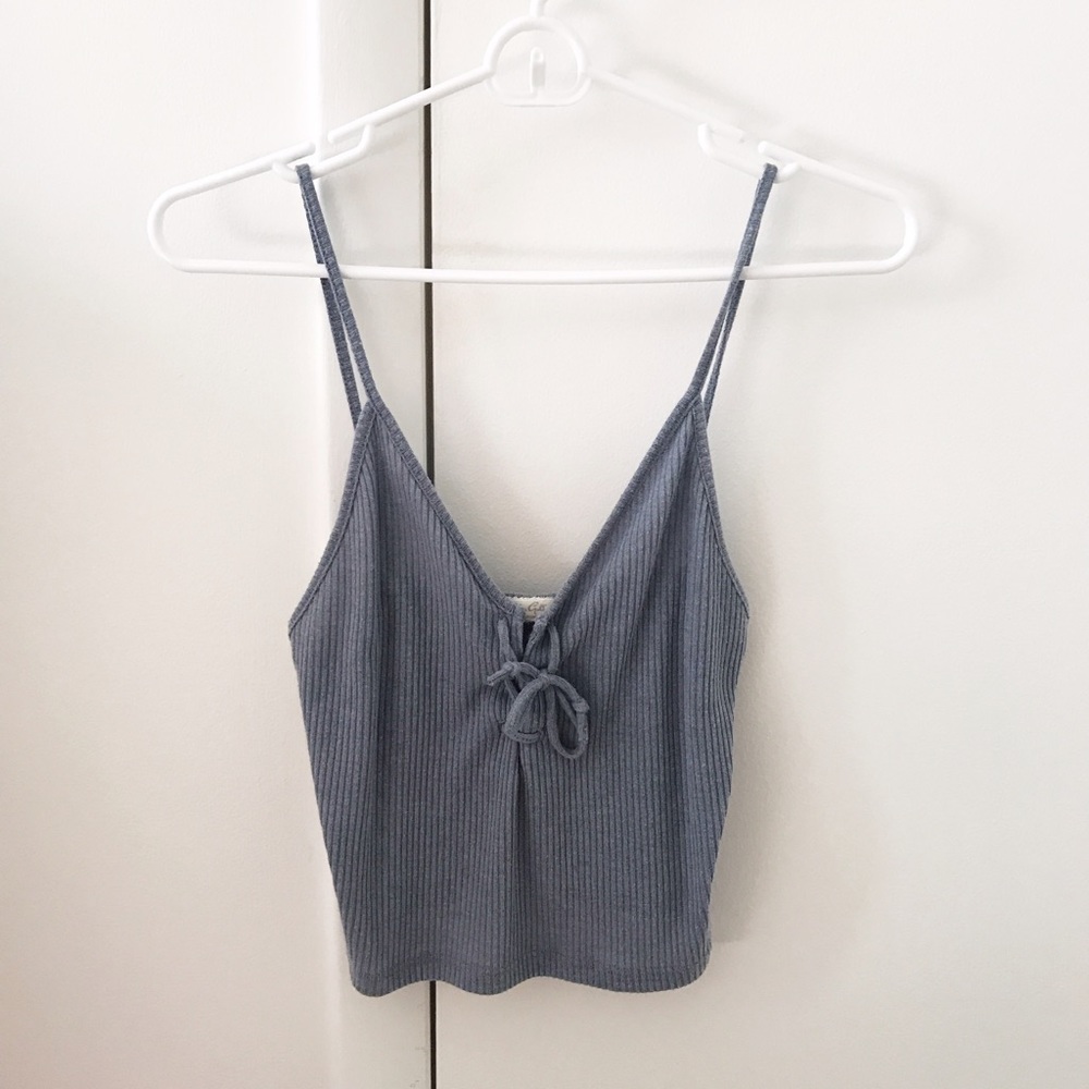 Brandy Melville Lace Up Tank Top