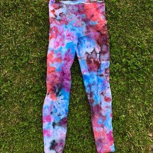 Hand dyed tie dye leggings!
