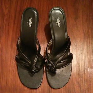 Heels, tried on, never wore.