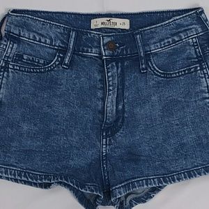 HOLLISTER JEAN SHORTS SZ 1  W 25