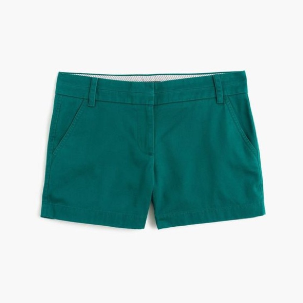 J. Crew 4 Inch Chino shorts - size 6