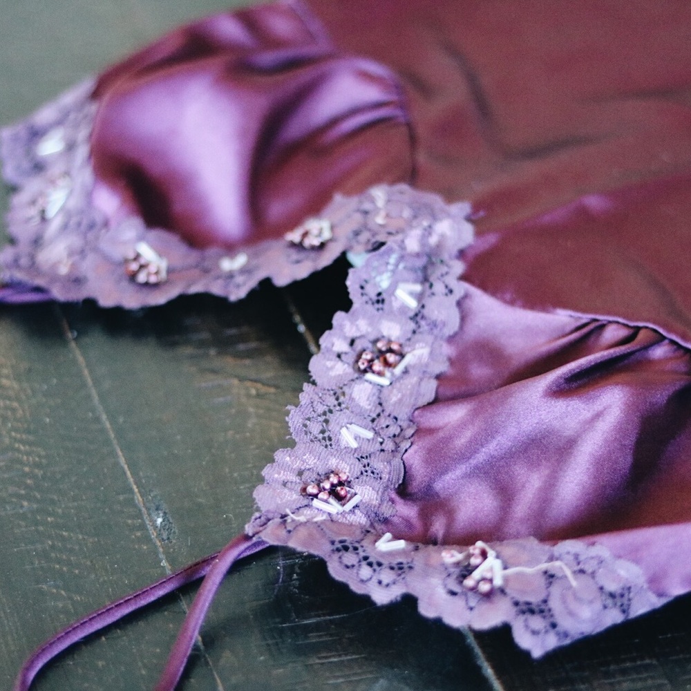Stunning Plum Slip Tank