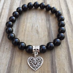Protection - Black Tourmaline Bracelet!