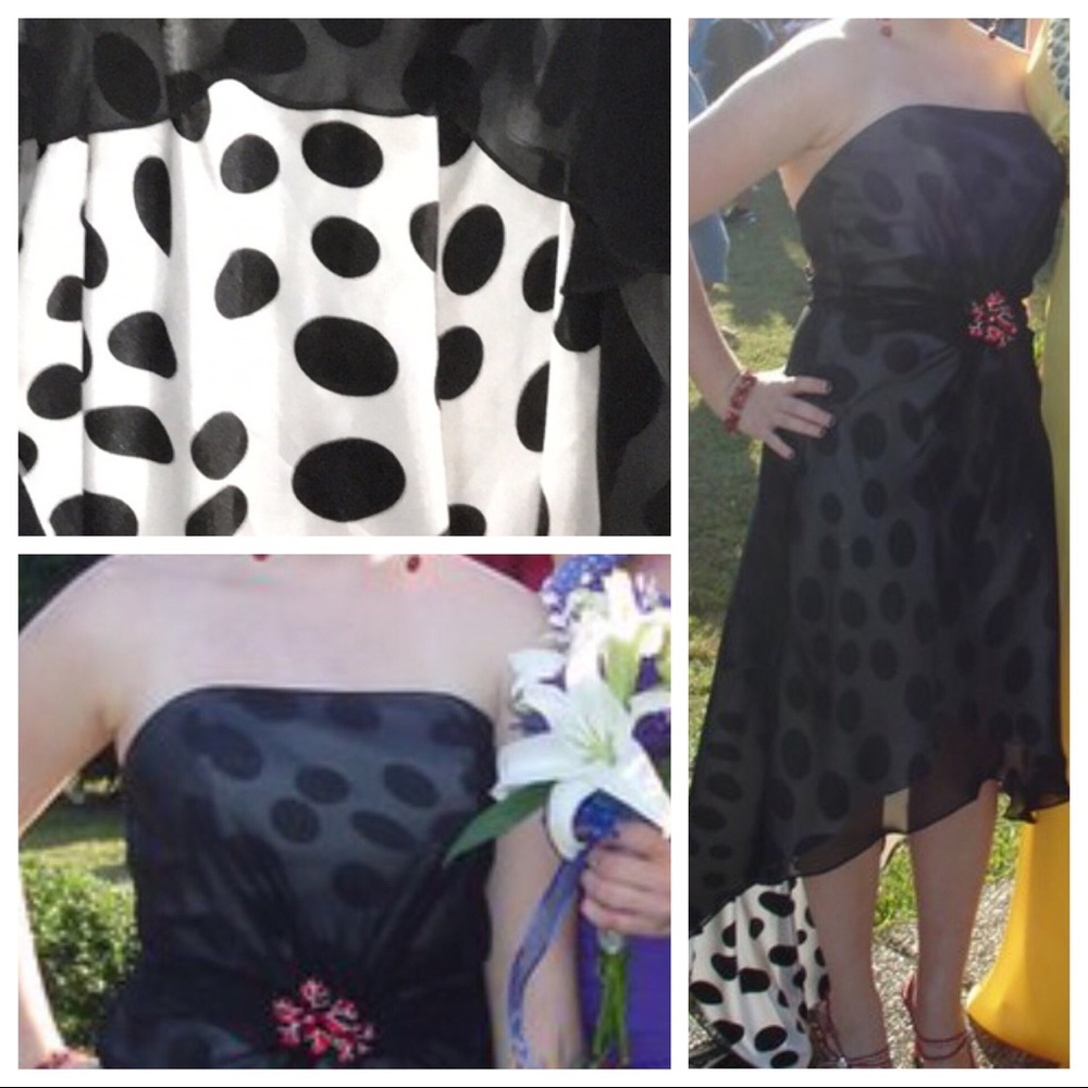 High-Low Polka Dot Dress!