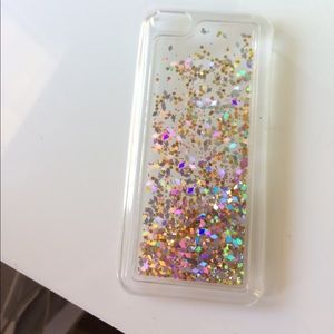 iPhone case fits 5, 5c, 5s, 5SE (sparkles move)