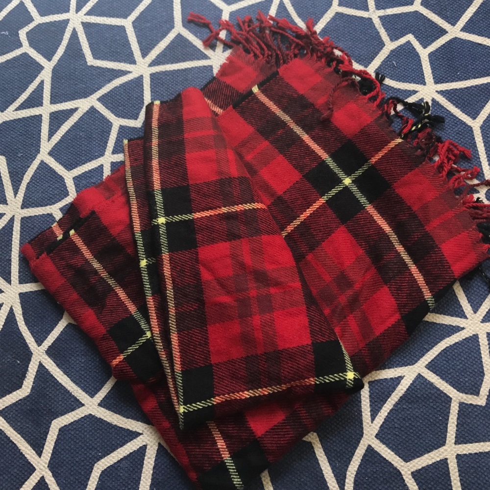 Oversized cozy flannel Scarf