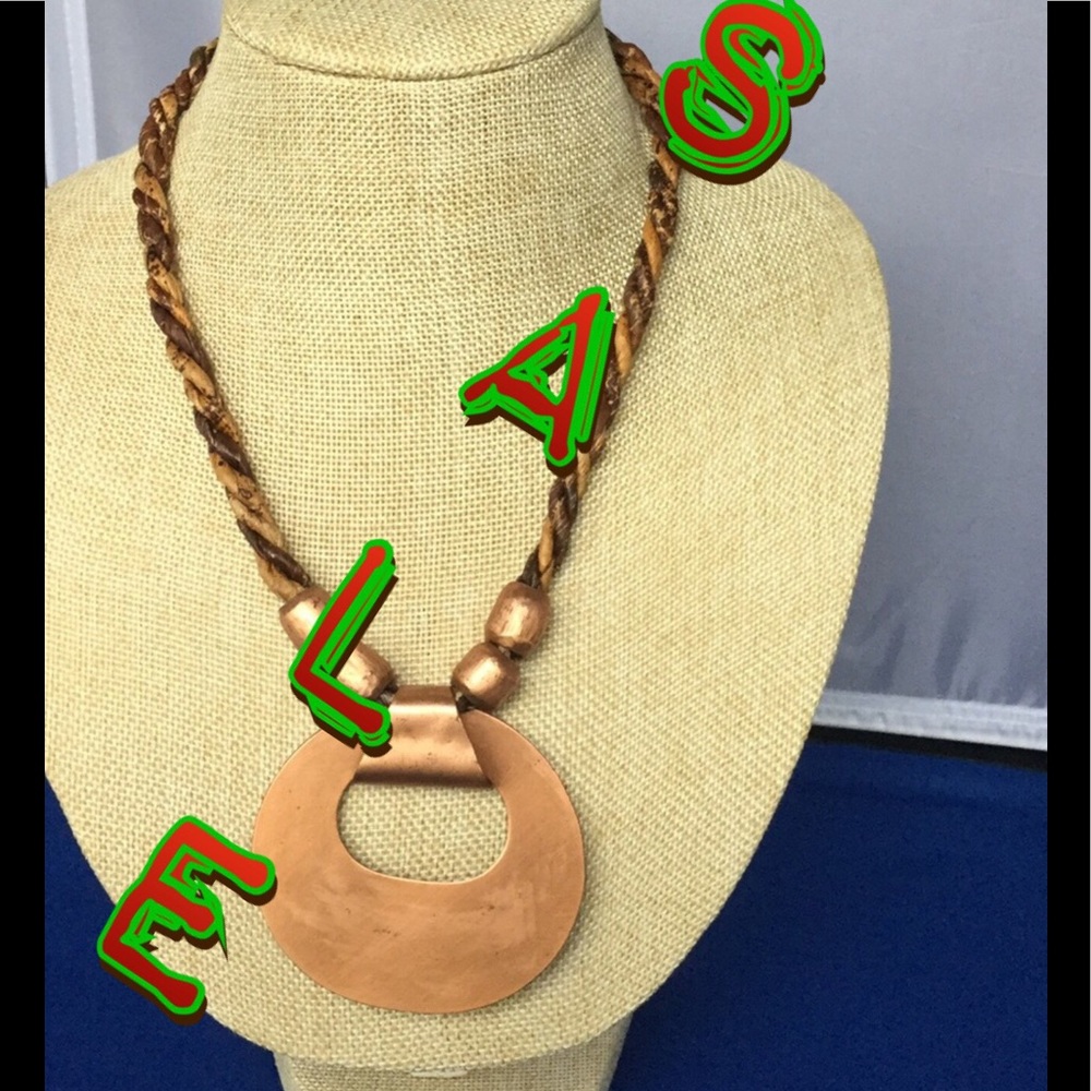 3 FOR $15.                         Copper necklace