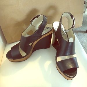 Michael Kors Carla Platform Wedge Sandal size 8