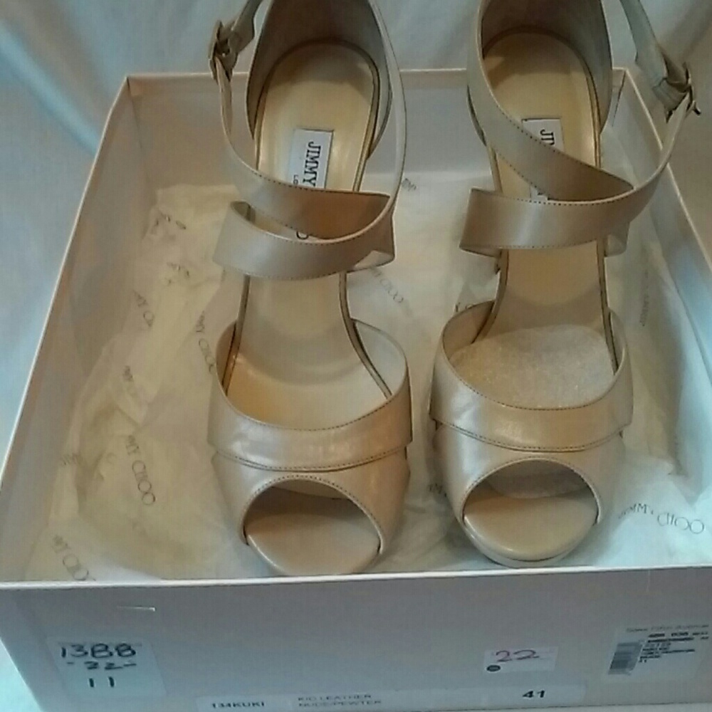 New Jimmy Choo nude sandal