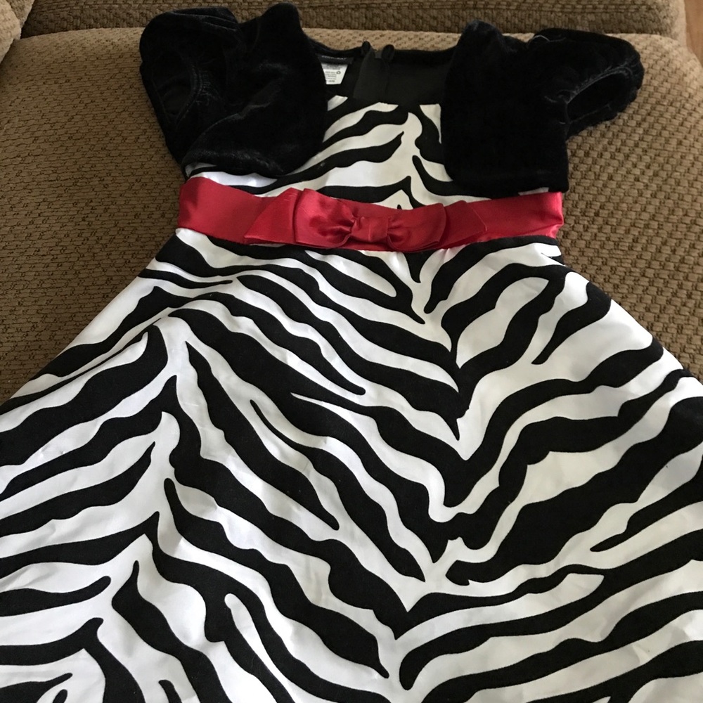 Zebra child's dress