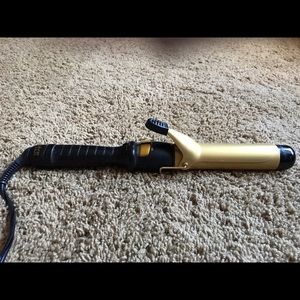 Jilbere porcelain series spring curling iron