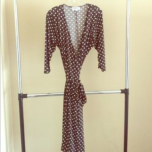 Nikki Poulos Wrap around dress