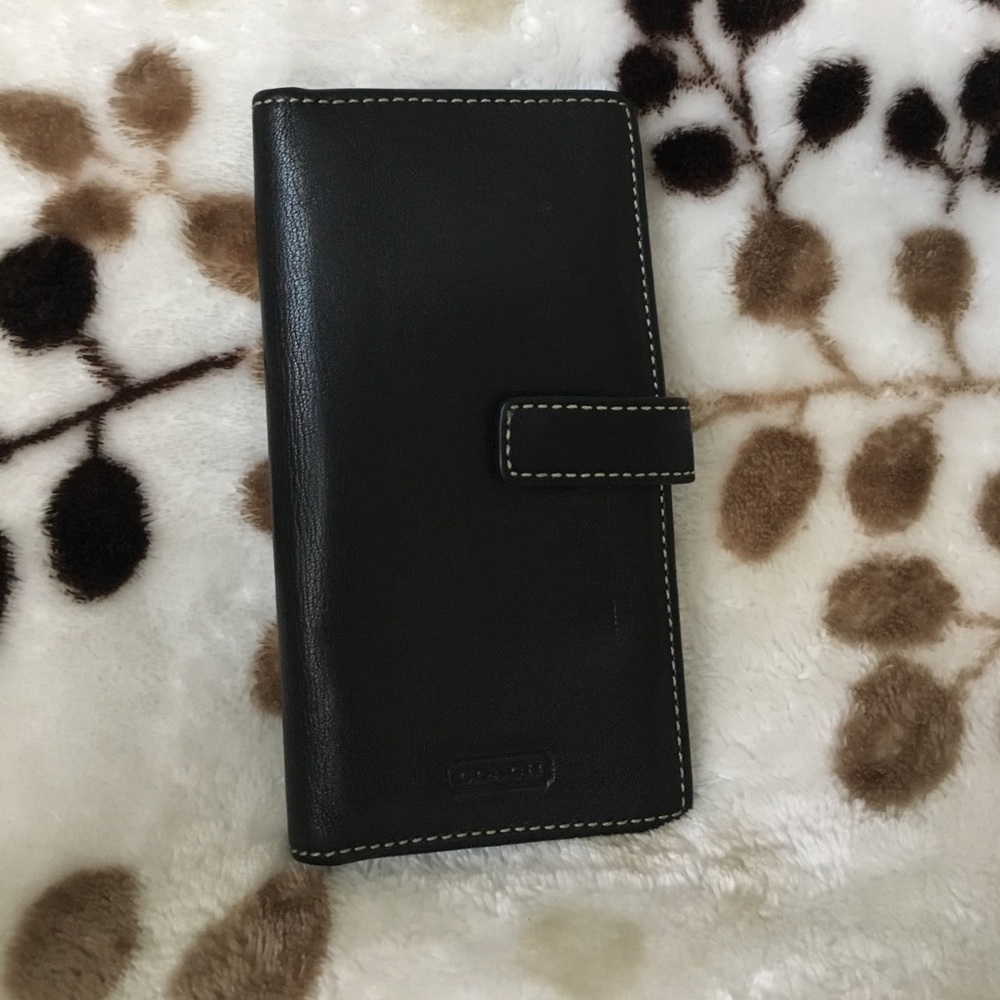 Coach black wallet