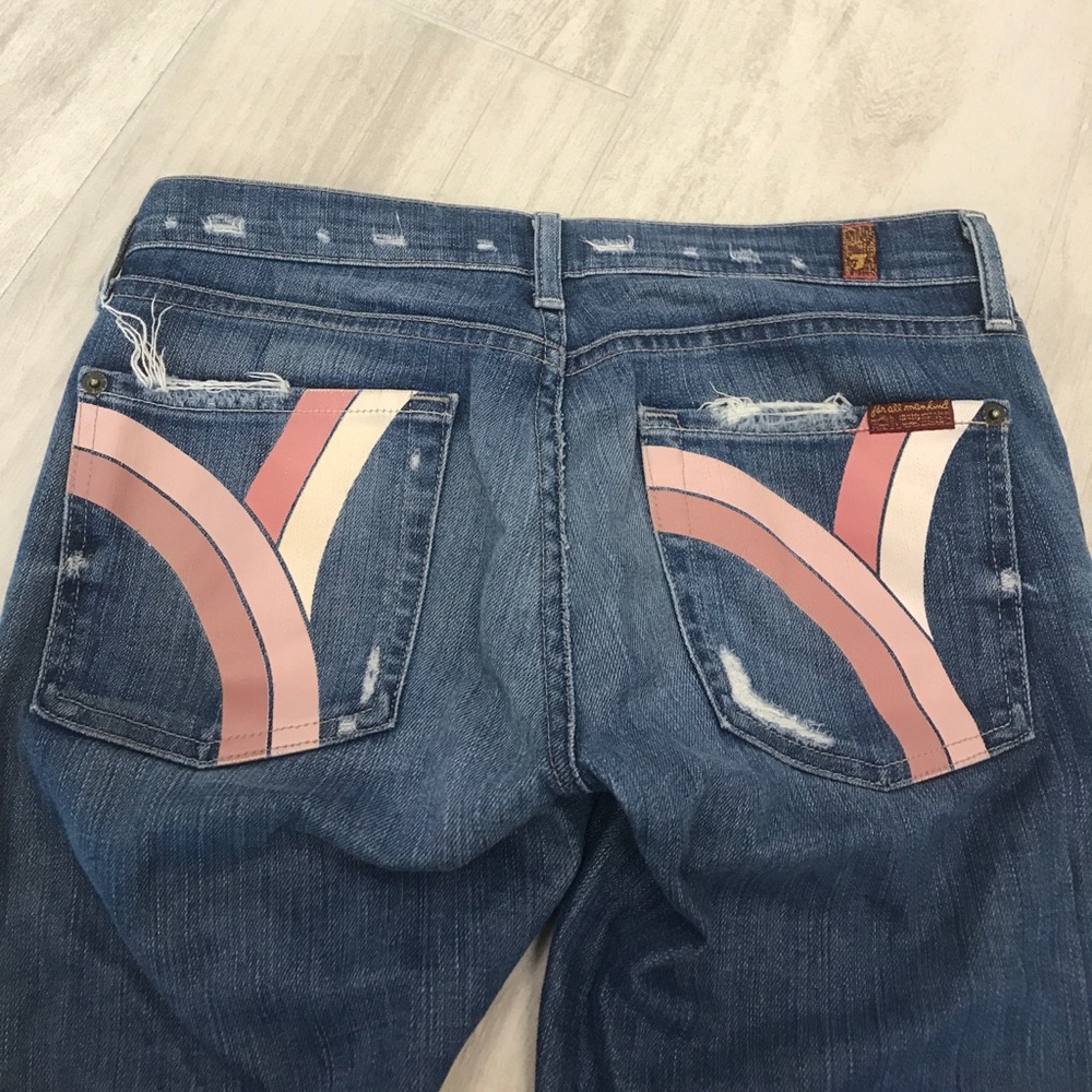 Unique 7 for all mankind Bootcut jeans