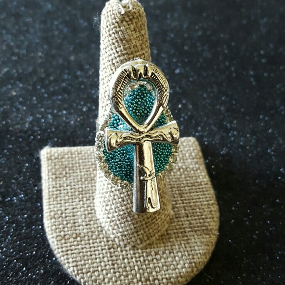 SOLD Ankh Ring. No offers accepted! - Picture 2 of 5