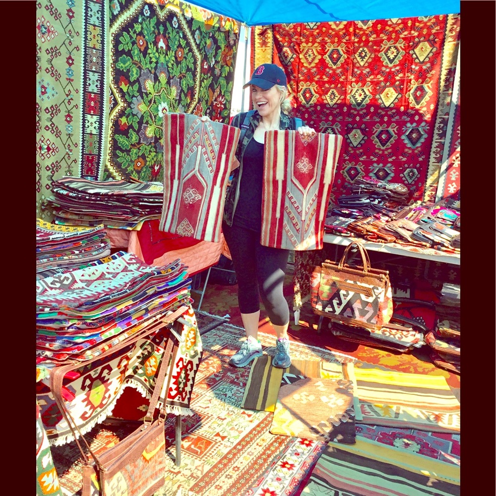 One of a kind,unique.turkish kilim pillow covers