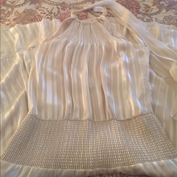 Gorgeous BCBGMaxazria off-white long gown, size XS - Picture 5 of 5