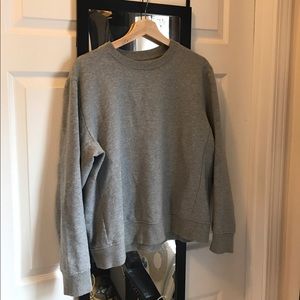 Men's everlane grey crewneck sweatshirt size M