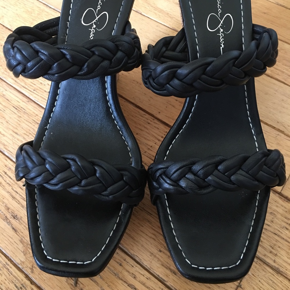 Jessica Simpson Platform Wedge Cork Sandals