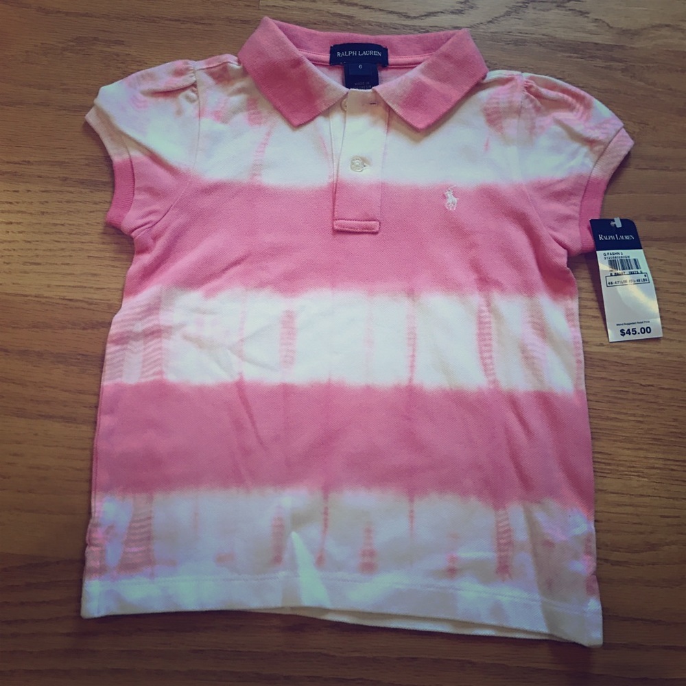 Polo shirt for a girl