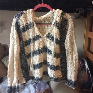 Free People hooded sweater