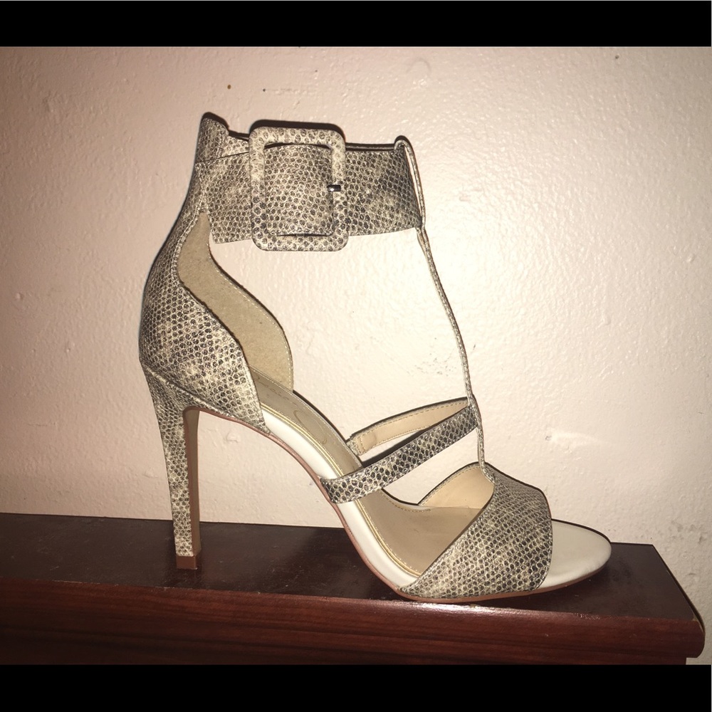 Jessica Simpson Snakeskin Heels - Picture 3 of 4