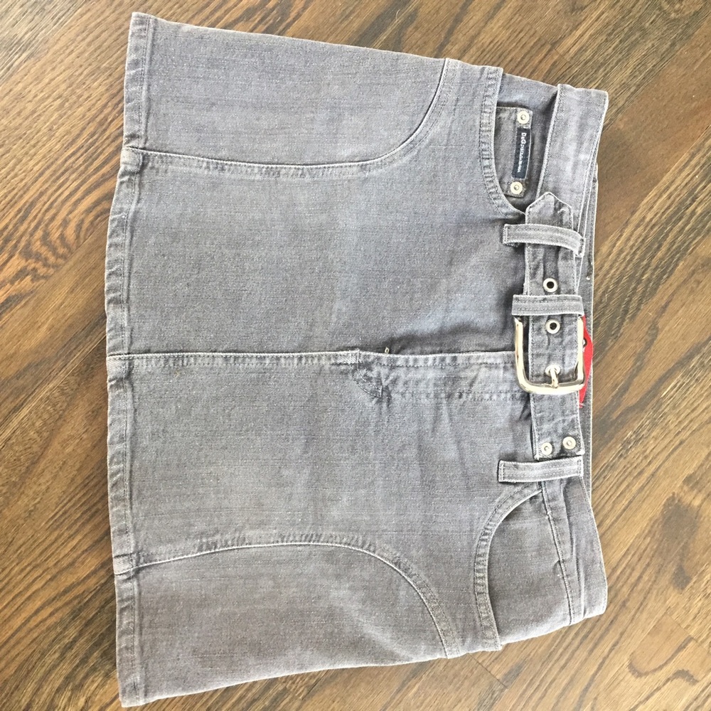 Dolce & Gabbana jean skirt! Worn. One. Time.