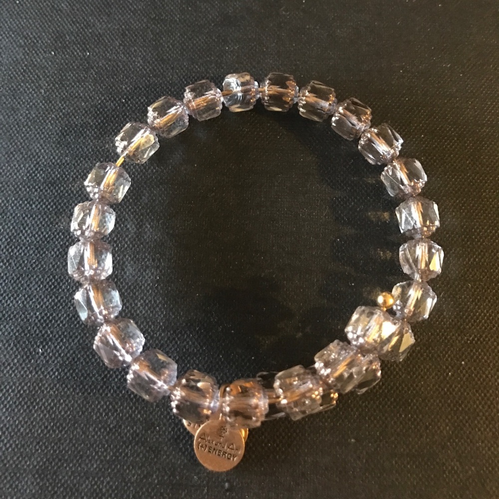 Alex and Ani Lavender Lava Wrap