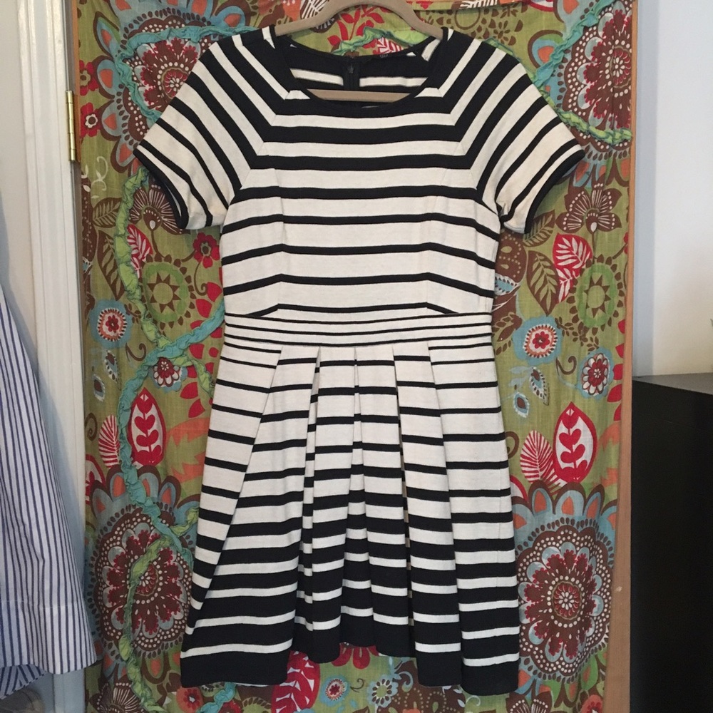 Tibi striped dress