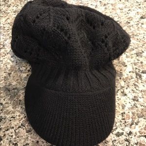 Knitted winter hat