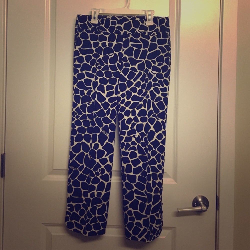 Lilly Pulitzer Palm Beach Slim Ankle Length Pant