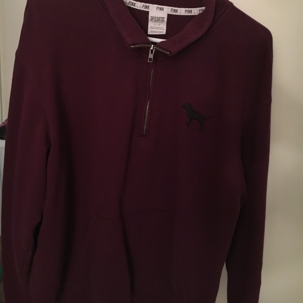 Pullover-maroon