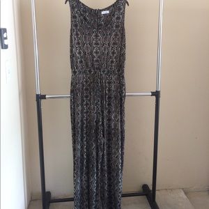 Calvin Klein Python print Sleeveless Jumpsuit