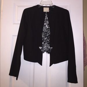 Mustard Seed lace back blazer