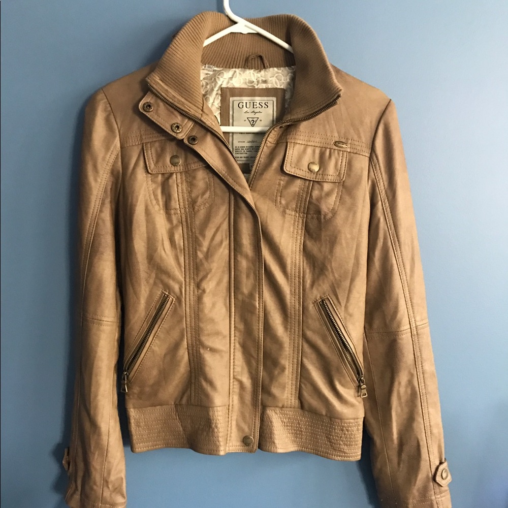 Guess leather jacket